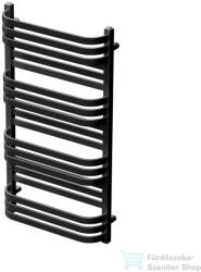 Radeco COMO 2 970x530 törölközőszárítós radiátor, RAL 9005 (fényes fekete) színben (Radeco_COMO_2_RAL9005)