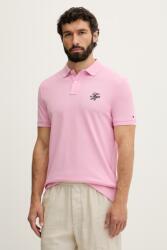 Tommy Hilfiger polo pentru bărbați, din bumbac SUMMER PPY2-POM07W_03X (MW0MW43046)