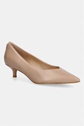 Guess stilettos cu toc jos din piele CASEN 9BY2-OBDZMR_80X (FLTCSE.LEA08.BEIGE)