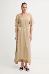 BOSS Orange rochie oversized din cupro C_Derena 9BY2-SUDZTJ_80X (50564291)