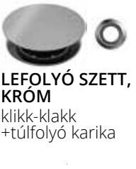 TBOSS Lefolyó, TBOSS lefolyó szett, króm