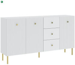 INTERMEBLE Komód Fehér Színben. VIENA CABINET 179 cm