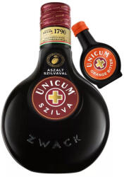  Unicum Szilva (0, 5L / 34, 5%) DRS + Unicum Orange mini (0, 04L / 34, 5%) - drinkmix