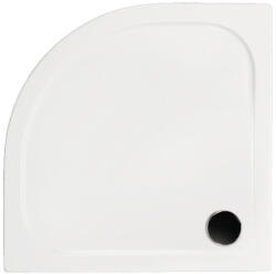 Sanotechnik ZEUS íves zuhanytálca 80x80x4 cm (GR80SW)