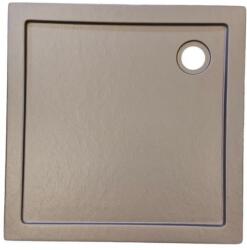 Sanotechnik VENUS 90 zuhanytálca, antracitszürke, kőhatású (G90SG) - zuhanystore