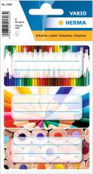 HERMA Etichete scolare autoadezive, 9 buc/set, HERMA Vario 1898-Pencils