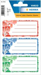 HERMA Etichete scolare autoadezive, 9 buc/set, HERMA Vario 5561-Social Icons