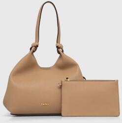 DKNY shopper női műbőr PAULA - bézs Univerzális méret - answear - 41 990 Ft