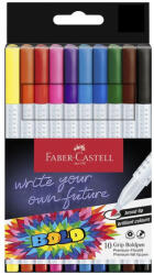 Faber-Castell Filctoll FABER-CASTELL Grip széles hegyű 10 darabos (155317) - mystock