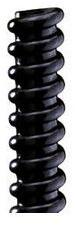 GEWISS Spirálcső flexibilis 30m 14mm-átmérő PVC 320N-nyomásálló fekete UV-álló Diflex GEWISS - DX30114 (DX30114)