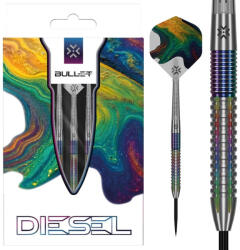 Bullet Darts szett steel Bullet Diesel V2 21g, 85% gravírozott