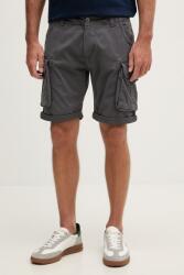 Alpha Industries cargo férfi pamut elasztánnal Crew Short - szürke 33