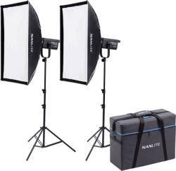 NanLite FS-300B Bi-Colour 2 light kit with stand
