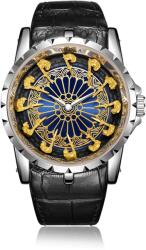 Onola Ceas barbatesc de mana Onola Quartz Analog Casual Fashion Negru Auriu Ceas