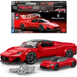 Mattel Mattel Brick Shop Hot Wheels - Maserati MC20 építőjáték kisautóval (JFR90)