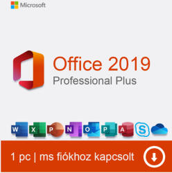 Microsoft OEM Microsoft Office 2019 Professional Plus fizikai licensz matrica