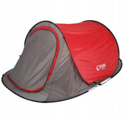 Froyak Önterülő túrasátor 240x155cm piros Froyak (4250368554851)