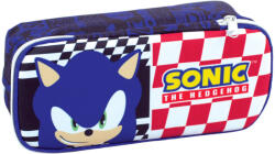 GIM Sonic, a sündisznó Classic 2 rekeszes tolltartó 26 cm (GIM33489144)