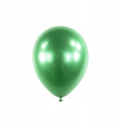 Amscan Lufik Zöld Satin Luxe Chrome Emerald, 12cm, 100 db