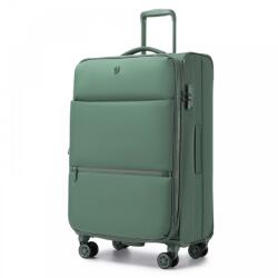 Konofactory Zöld masszív nagyméretű textil bőrönd „Capacity - M méret (K593solo-green-HU)