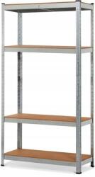 Tm Smart Regaly Tároló fém állvány 160x80x40 175kg/4p Tm Smart Regaly (B16012 08040 42 Metal rack)