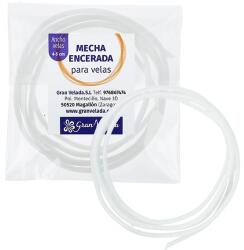 Gran Velada Viaszos gyertya kanóc 4-5 cm átmérőjű gyertyákhoz, 10 méter (GVKV0410)