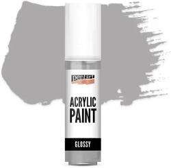 Pentart fényes akrilfesték, 20 ml - szürke