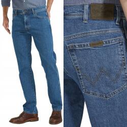 Wrangler Regular Stonewash Durable Jeans klasszikus farmer nadrág W38 L30 (W10I23010)