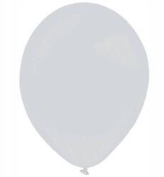 Amscan Latex lufi Ezüst, Dekorátor Metallic Silver, 35cm, 50 db
