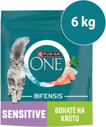 ONE Bifensis Sensitive macskáknak való táp pulykával 8 x 750 g
