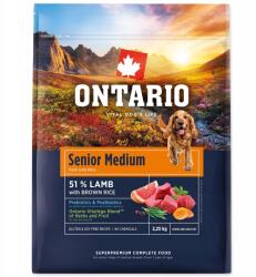 ONTARIO Feed Ontario Senior közepes méretű bárány & barna rizs 2, 25 kg