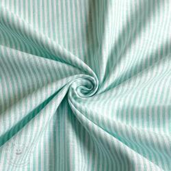  Lenvászon pamuttal Stripe mint