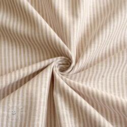  Lenvászon pamuttal Stripe naturals
