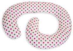 MyKids Perna De Alaptare Multifunctionala MyKids White Grey-Pink - bekid