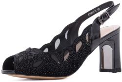 Epica Sandale dama din piele naturala intoarsa, Epica K3K380021B 01-I, negru
