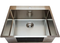CookingAid Chiuveta bucatarie inox TASCA ASOLO AA55 cu montaj pe blat sau la nivelul blatului (5604315332648) Chiuveta