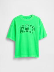 GAP Детска oversize тениска Heavyweight Athletic Logo GAP GAP | Zelen | Момчешки | 116/122