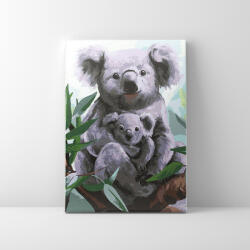 Makana Koala - Számfestő készlet, kerettel (30x40 cm)
