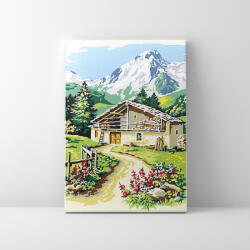 Makana Vendégszerető Tátra - Számfestő készlet, kerettel (40x50 cm)