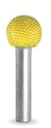 Saburrtooth Biax sculptura lemn SABURR - Cap sferic 1/2" X 1/2" (Granulatie: Foarte aspra) (6S12-90)