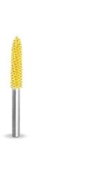 Saburrtooth Biax sculptura lemn SABURR - Cap 1/8" forma con fin (3T18-40)