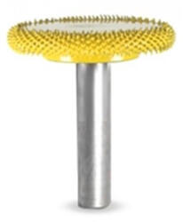 Saburrtooth Biax sculptura lemn SABURR - Cap forma disc 1-1/4" X 1/4" (Granulatie: Foarte aspra) (6RS125-90)