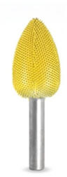 Saburrtooth Biax sculptura lemn SABURR - Cap forma flacara 3/4" X 1-1/4" (Granulatie: Fina) (6F34-40)