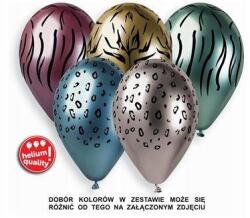 Grabo Lufik Chrome Safari állatos mintákkal, 33cm, 5 db
