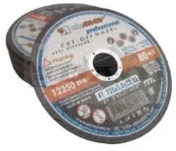 DAO Shop Disc taiere metal LUGA Authentic 125 mm x 1.2 mm, gaura 22.23 mm, metal / inox (luga.gri.125)