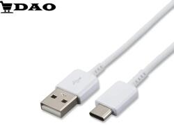 Dao Shop Cablu incarcare / date DAO, USB Type-C, Fast Charge, 1m, Alb (5A.alb+)