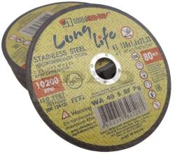 DAO Shop Disc LUGA Authentic LongLife, diametru 150mm, grosime 1, 6mm, gaura 22, 23mm, metal INOX otel (luga.inox.150)