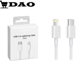 Dao Shop Cablu de incarcare / date DAO compatibil Apple Lightning - TIP C , fast-charge, alb (c.iphone-tip.c)