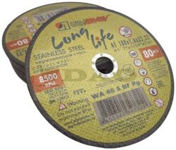 DAO Shop Disc LUGA Authentic LongLife, diametru 180mm, grosime 1, 6mm, gaura 22, 23mm, metal INOX otel (luga.inox.180)