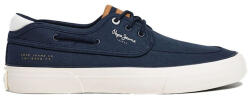 Pepe Jeans Pantofi Casual Pentru Bărbați Din Piele Albastru PMS300015-585 (PMS300015-585)